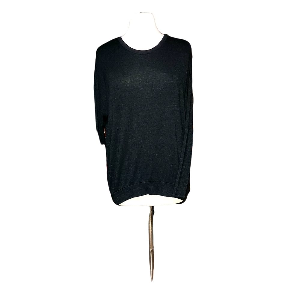 Wilfred Free S Sweatshirt Black Oversized Woman Shirt Top Knit Pullover warm